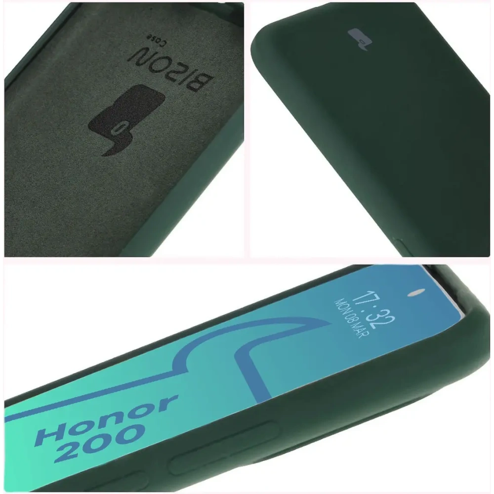 Hurtownia GSM - Silikonové pouzdro Bizon Soft Case pro Honor 200 tmavě zelené - BIZ6255 - {ean13} - Hurt