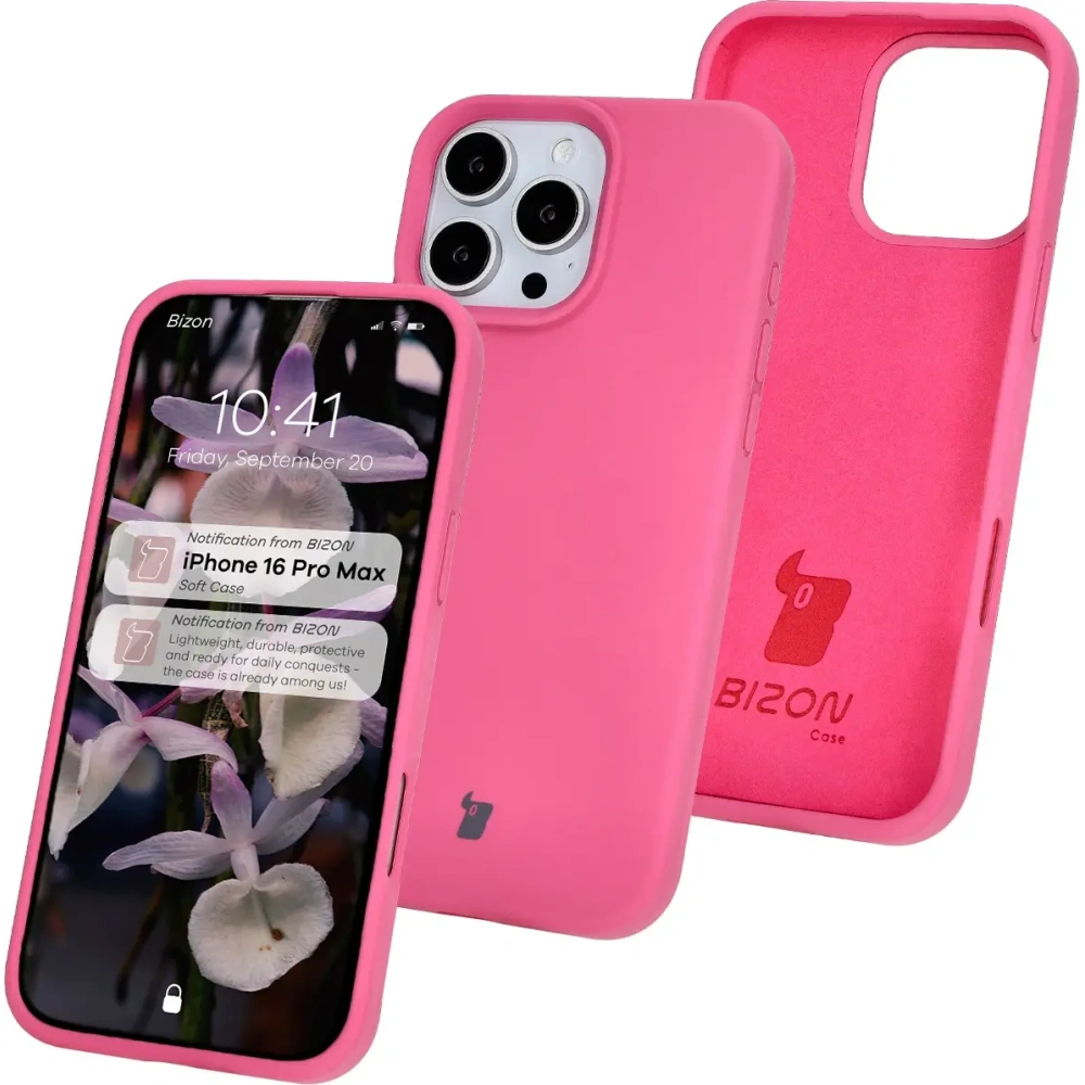 Hurtownia GSM - Bizon Soft Case Apple iPhone 16 Pro Max fuchsia - BIZ6256 - {ean13} - Hurt