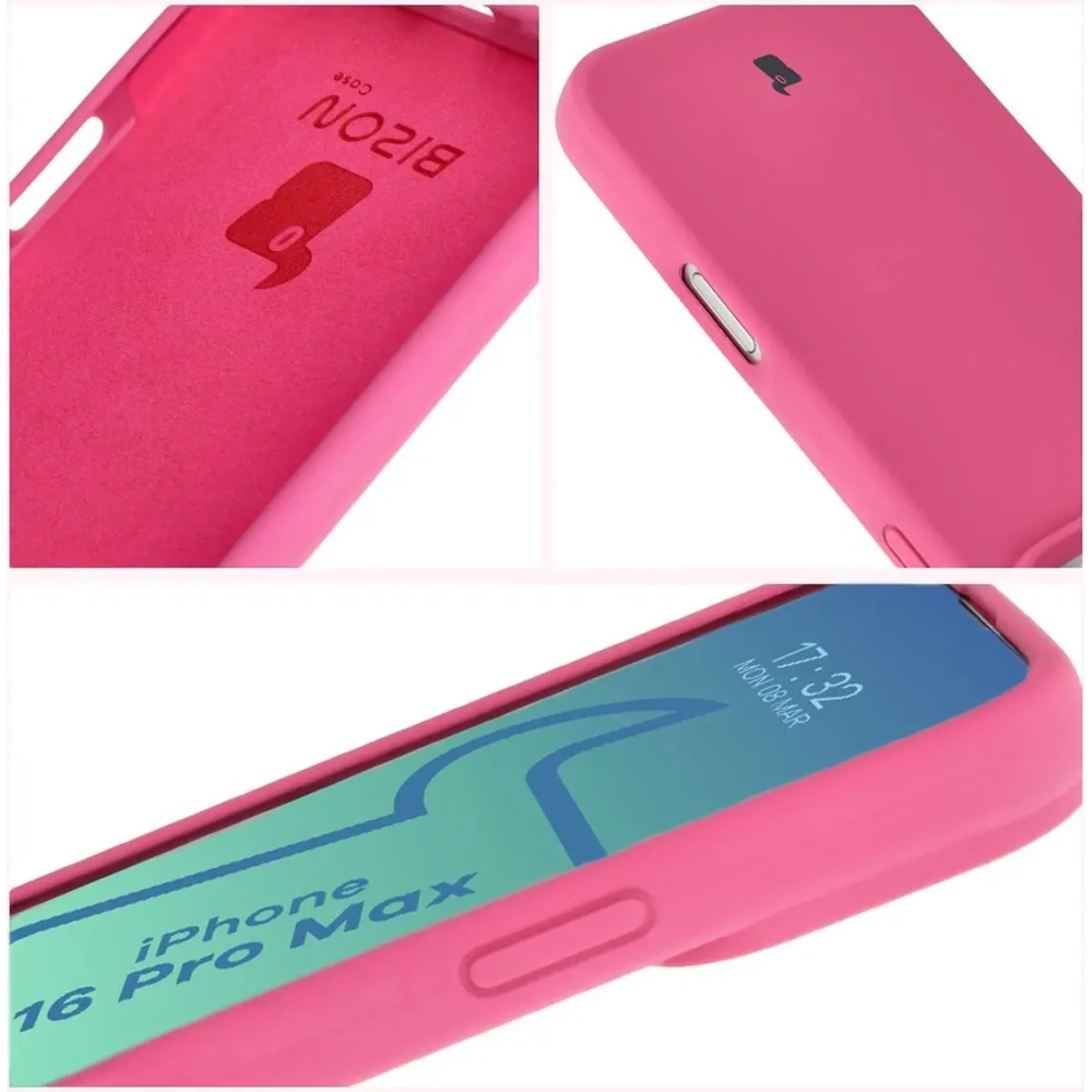 Hurtownia GSM - Bizon Soft Case Apple iPhone 16 Pro Max fuchsia - BIZ6256 - {ean13} - Hurt