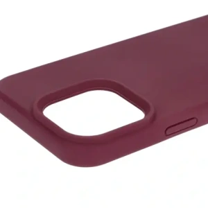 Silikonowe etui Bizon Soft Case do Apple iPhone 16 Pro Max ciemnofioletowe