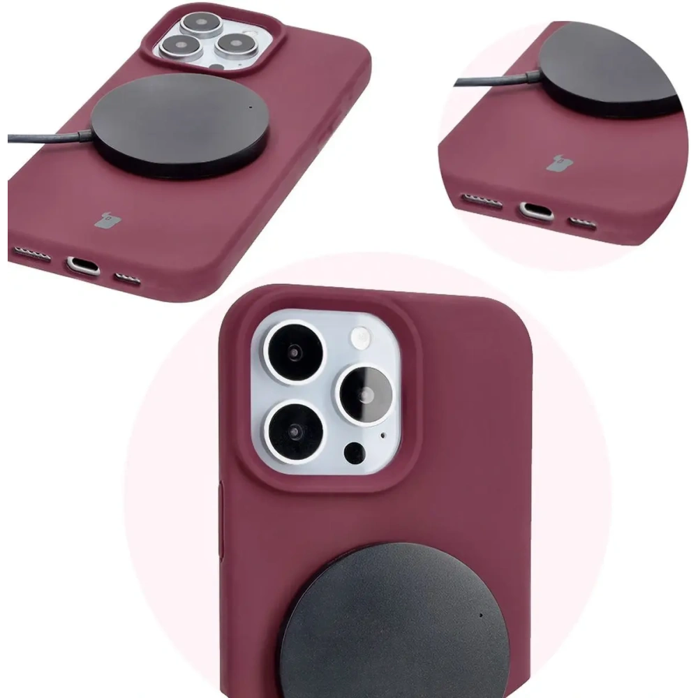 Hurtownia GSM - Bizon Soft Case Apple iPhone 16 Pro Max violet închis - BIZ6257 - {ean13} - Hurt