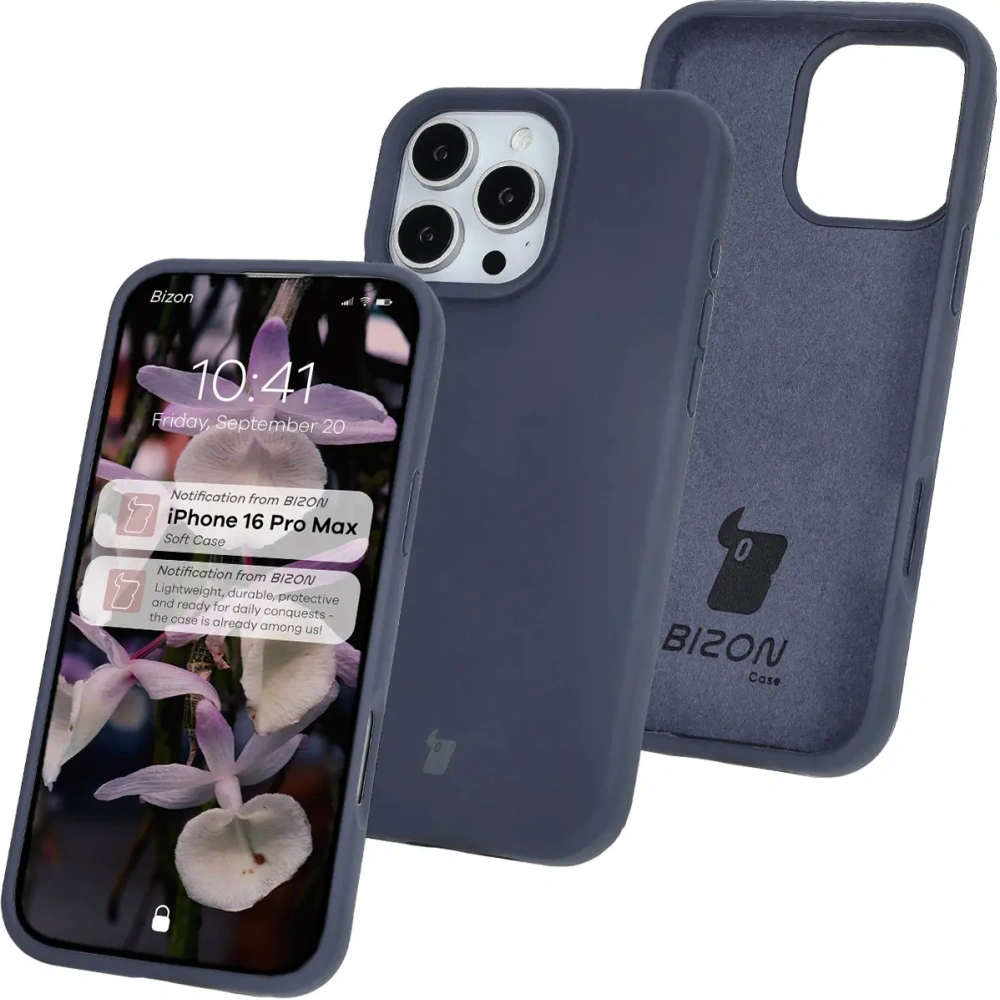 Hurtownia GSM - Bizon Soft Case Apple iPhone 16 Pro Max sötétkék - BIZ6261 - {ean13} - Hurt