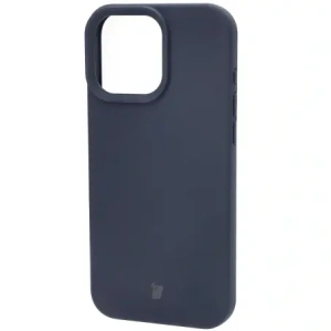 Silikonowe etui Bizon Soft Case do Apple iPhone 16 Pro Max ciemnoniebieskie