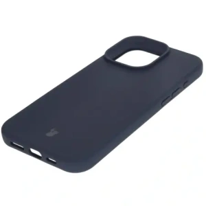 Silikonowe etui Bizon Soft Case do Apple iPhone 16 Pro Max ciemnoniebieskie