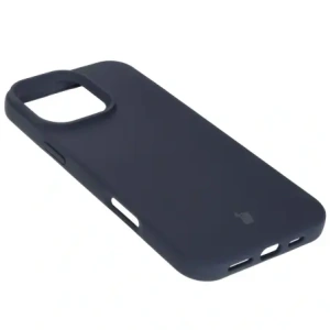 Silikonowe etui Bizon Soft Case do Apple iPhone 16 Pro Max ciemnoniebieskie