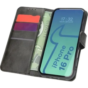 Hurtownia GSM - Etui s klopou Bizon Case Pocket pro Apple iPhone 16 Pro černé - BIZ6262 - {ean13} - Hurt
