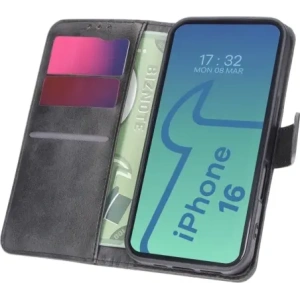 Wholesale Bizon Case Pocket Apple iPhone 16 black - BIZ6263 - {ean13} - Hurt