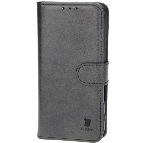 Etui z klapką Bizon Case Pocket do Apple iPhone 16 czarne