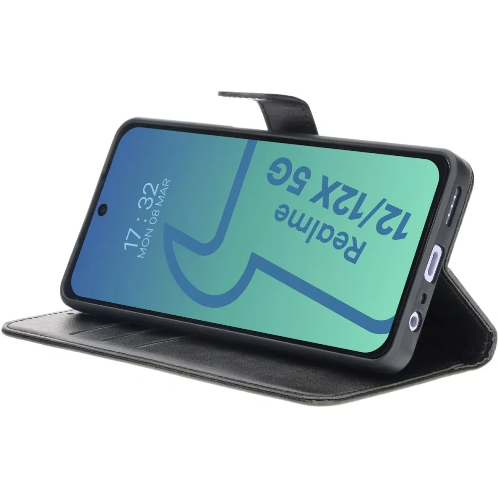 Hurtownia GSM - Bizon tok Realme 12 / 12x fekete - BIZ6265 - {ean13} - Hurt