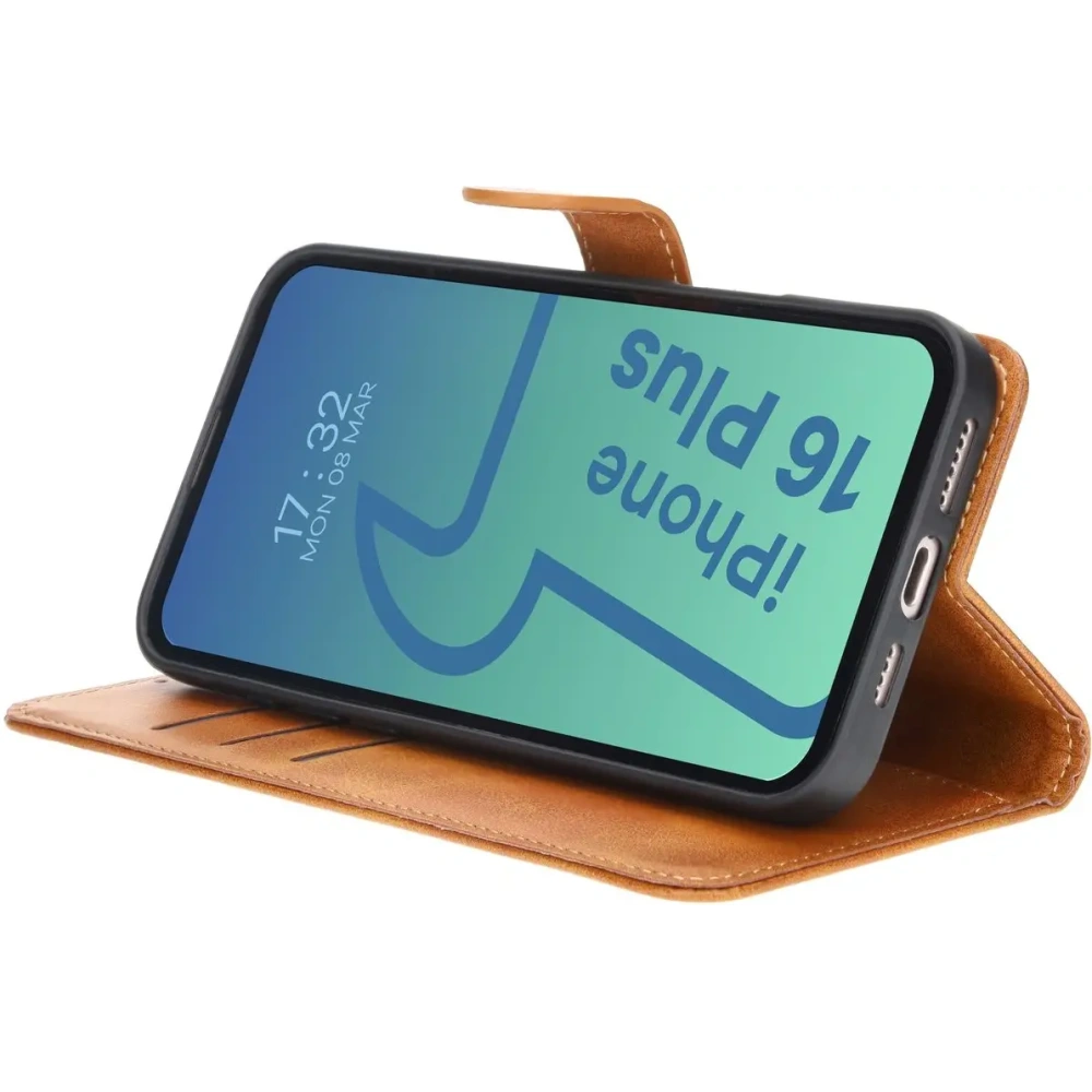 Hurtownia GSM - Bizon Case Pocket Apple iPhone 16 Plus braun - BIZ6272 - {ean13} - Hurt