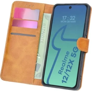Hurtownia GSM - Etui s klopou Bizon Case Pocket pro Realme 12 / 12x hnědé - BIZ6273 - {ean13} - Hurt
