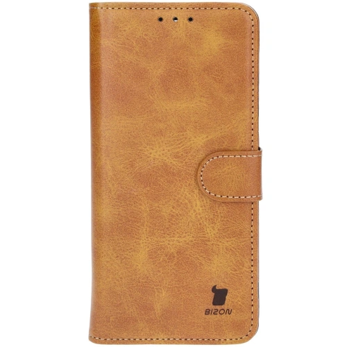 Etui z klapką Bizon Case Pocket do Realme 12 / 12x brązowe