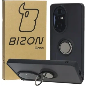 Hurtownia GSM - Etui s držákem na prst Bizon Case Hybrid Ring pro Honor 200 Pro kouřové s černým rámečkem - BIZ6274 - {ean13} - Hurt