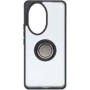 Hurtownia GSM - Etui s držákem na prst Bizon Case Hybrid Ring pro Honor 200 Pro kouřové s černým rámečkem - BIZ6274 - {ean13} - Hurt