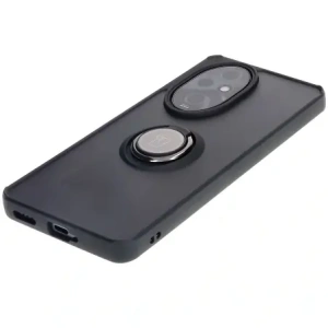 Hurtownia GSM - Etui s držákem na prst Bizon Case Hybrid Ring pro Honor 200 Pro kouřové s černým rámečkem - BIZ6274 - {ean13} - Hurt