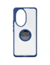 Hurtownia GSM - Etui z uchwytem na palec Bizon Case Hybrid Ring do Honor 200 Pro przydymione z granatową ramką - BIZ6276 - {ean13} - Hurt