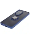 Hurtownia GSM - Etui z uchwytem na palec Bizon Case Hybrid Ring do Honor 200 Pro przydymione z granatową ramką - BIZ6276 - {ean13} - Hurt