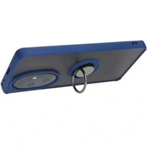 Hurtownia GSM - Pouzdro s úchytem na prst Bizon Case Hybrid Ring pro Honor 200 Pro kouřové s modrým rámečkem - BIZ6276 - {ean13} - Hurt