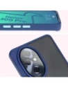 Hurtownia GSM - Etui z uchwytem na palec Bizon Case Hybrid Ring do Honor 200 Pro przydymione z granatową ramką - BIZ6276 - {ean13} - Hurt