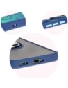Hurtownia GSM - Etui z uchwytem na palec Bizon Case Hybrid Ring do Honor 200 Pro przydymione z granatową ramką - BIZ6276 - {ean13} - Hurt