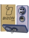 Bizon Case Hybrid Ring Realme 12 / 12x füstös színű, tengerészkék kerettel