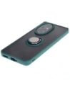 Hurtownia GSM - Etui z uchwytem na palec Bizon Case Hybrid Ring do Honor 200 Pro przydymione z ciemnozieloną ramką - BIZ6278 - {ean13} - Hurt
