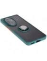 Hurtownia GSM - Etui z uchwytem na palec Bizon Case Hybrid Ring do Honor 200 Pro przydymione z ciemnozieloną ramką - BIZ6278 - {ean13} - Hurt