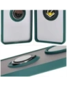 Hurtownia GSM - Etui z uchwytem na palec Bizon Case Hybrid Ring do Honor 200 Pro przydymione z ciemnozieloną ramką - BIZ6278 - {ean13} - Hurt