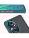 Hurtownia GSM - Etui z uchwytem na palec Bizon Case Hybrid Ring do Honor 200 Pro przydymione z ciemnozieloną ramką - BIZ6278 - {ean13} - Hurt