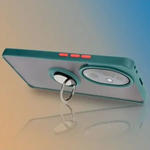 Wholesale Bizon Case Hybrid Ring Honor 200 Pro smoky with a dark green frame - BIZ6278 - {ean13} - Hurt