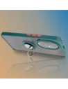 Wholesale Bizon Case Hybrid Ring Honor 200 Pro smoky with a dark green frame - BIZ6278 - {ean13} - Hurt