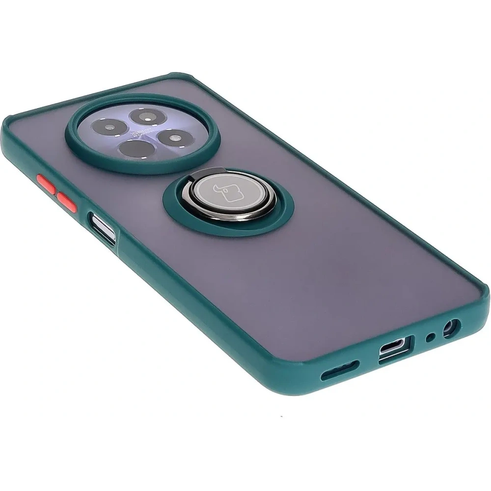 Hurtownia GSM - Bizon Case Hybrid Gyűrű Realme 12 / 12x füstös sötétzöld kerettel - BIZ6279 - {ean13} - Hurt