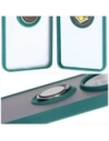 Hurtownia GSM - Bizon Case Hybrid Ring Realme 12 / 12x fumuriu cu un cadru verde închis - BIZ6279 - {ean13} - Hurt