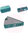 Hurtownia GSM - Bizon Case Hybrid Ring Realme 12 / 12x fumuriu cu un cadru verde închis - BIZ6279 - {ean13} - Hurt