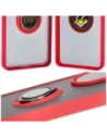 Hurtownia GSM - Etui z uchwytem na palec Bizon Case Hybrid Ring do Honor 200 Pro przydymione z czerwoną ramką - BIZ6280 - {ean13} - Hurt