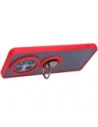 Hurtownia GSM - Etui s úchopem na prst Bizon Case Hybrid Ring pro Realme 12 / 12x kouřové s červeným rámem - BIZ6281 - {ean13} - Hurt