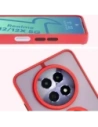 Hurtownia GSM - Bizon Case Hybrid Gyűrű Realme 12 / 12x füstös piros kerettel - BIZ6281 - {ean13} - Hurt