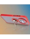 Hurtownia GSM - Etui s úchopem na prst Bizon Case Hybrid Ring pro Realme 12 / 12x kouřové s červeným rámem - BIZ6281 - {ean13} - Hurt