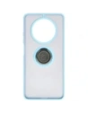 Hurtownia GSM - Bizon Case Hybrid Ring Realme 12 / 12x fumuriu cu un cadru bleu deschis - BIZ6283 - {ean13} - Hurt
