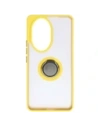Wholesale Bizon Case Hybrid Ring Honor 200 Pro smoky with a yellow frame - BIZ6284 - {ean13} - Hurt