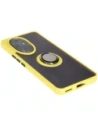 Hurtownia GSM - Pouzdro s úchopem na prst Bizon Case Hybrid Ring pro Honor 200 Pro kouřové s žlutým rámem - BIZ6284 - {ean13} - Hurt