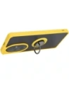 Wholesale Bizon Case Hybrid Ring Honor 200 Pro smoky with a yellow frame - BIZ6284 - {ean13} - Hurt