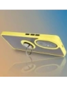 Wholesale Bizon Case Hybrid Ring Honor 200 Pro smoky with a yellow frame - BIZ6284 - {ean13} - Hurt