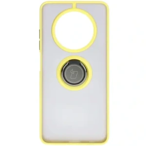Hurtownia GSM - Bizon Case Hybrid Gyűrű Realme 12 / 12x füstös sárga kerettel - BIZ6285 - {ean13} - Hurt