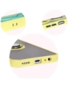 Hurtownia GSM - Pouzdro s úchopem na prst Bizon Case Hybrid Ring pro Realme 12 / 12x zakouřené se žlutým rámečkem - BIZ6285 - {ean13} - Hurt