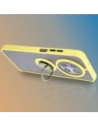 Hurtownia GSM - Pouzdro s úchopem na prst Bizon Case Hybrid Ring pro Realme 12 / 12x zakouřené se žlutým rámečkem - BIZ6285 - {ean13} - Hurt