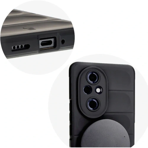 Pancerne etui Bizon Case Tur do Honor 200 Pro czarne