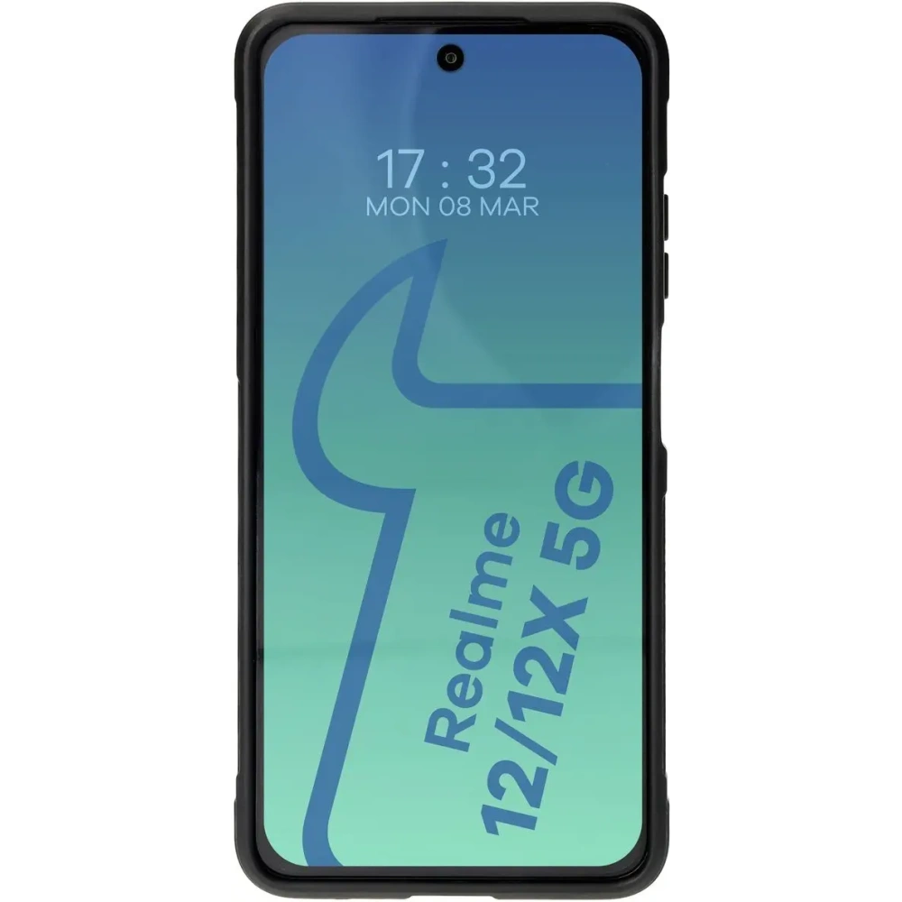 Hurtownia GSM - Bizon tok Tur Realme 12 / 12x fekete - BIZ6287 - {ean13} - Hurt