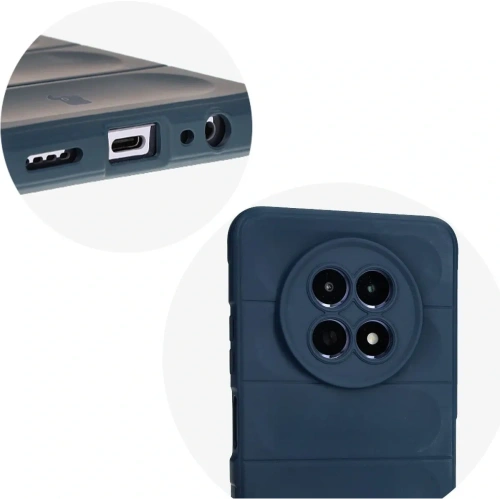 Pancerne etui Bizon Case Tur do Realme 12 / 12x granatowe