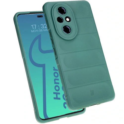 Pancerne etui Bizon Case Tur do Honor 200 Pro ciemnozielone